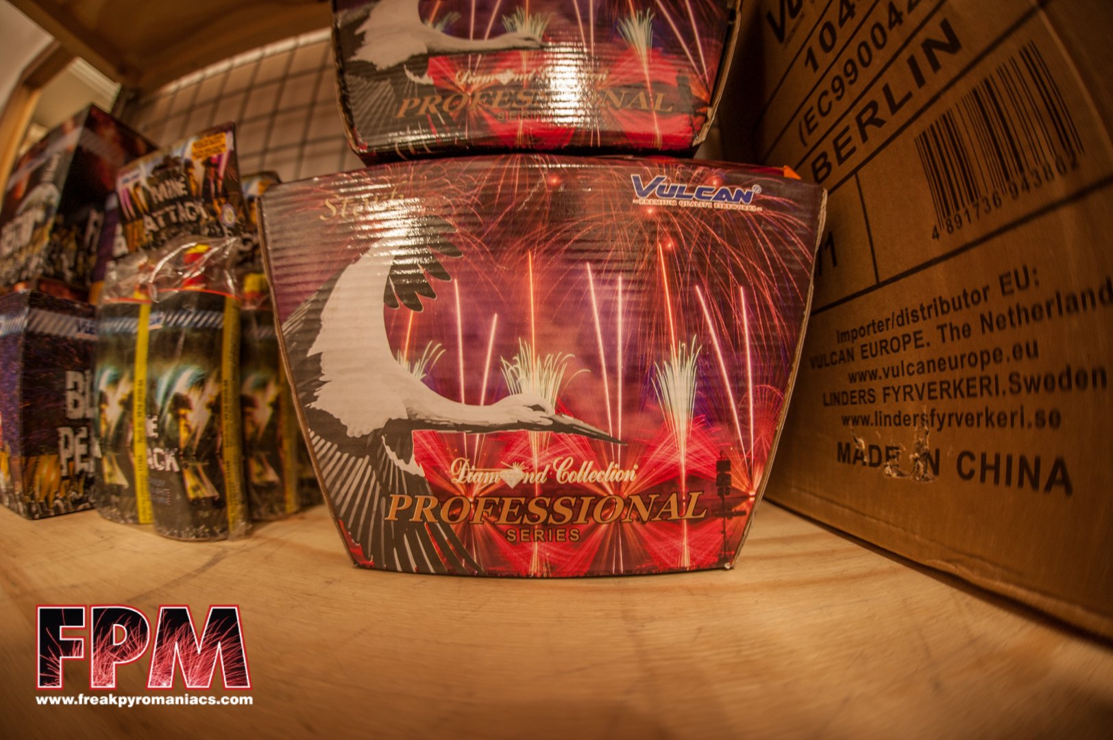Winkel bezoek , quartel-vuurwerk pijnacker