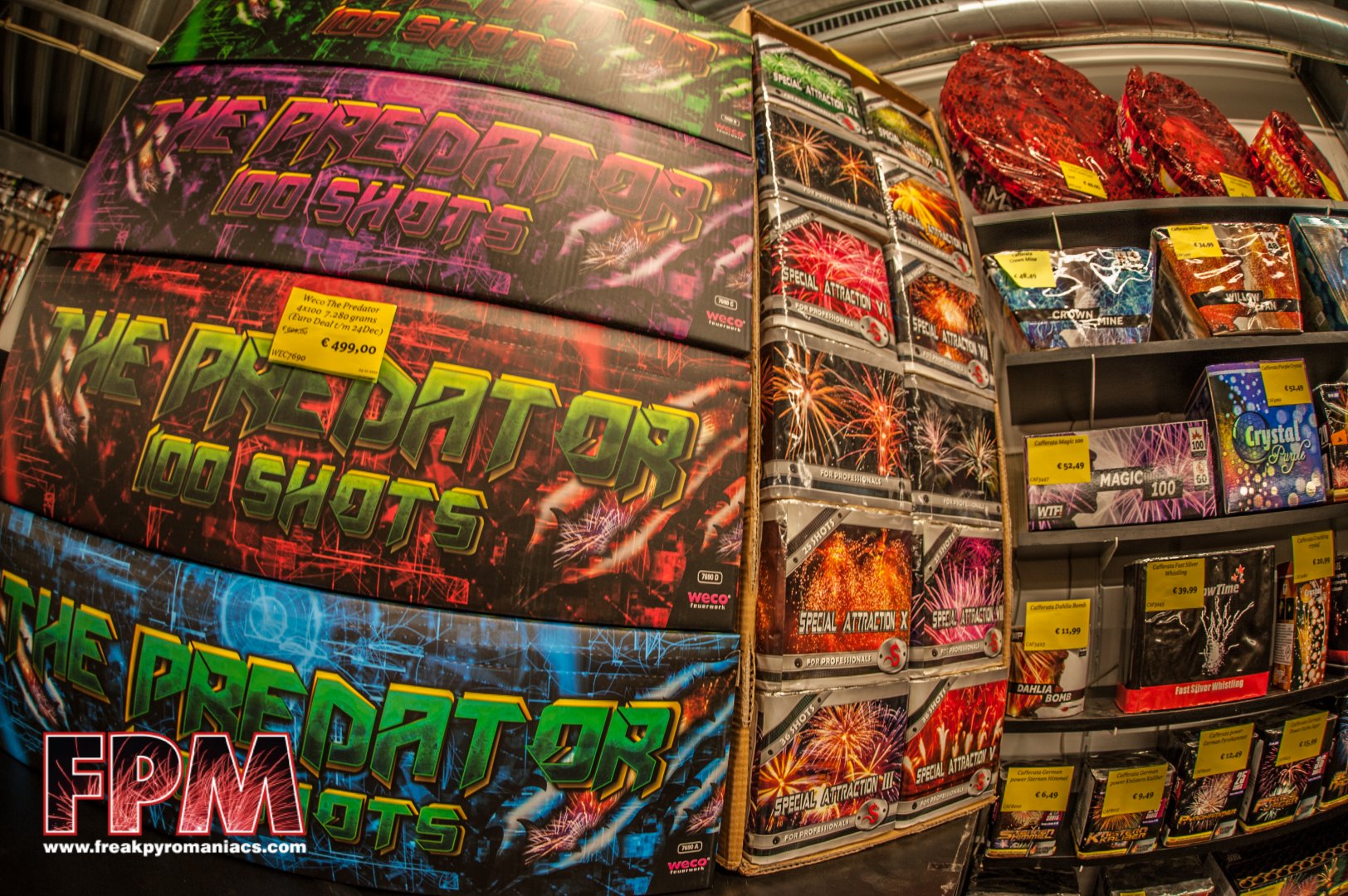 Winkel bezoek , quartel-vuurwerk pijnacker