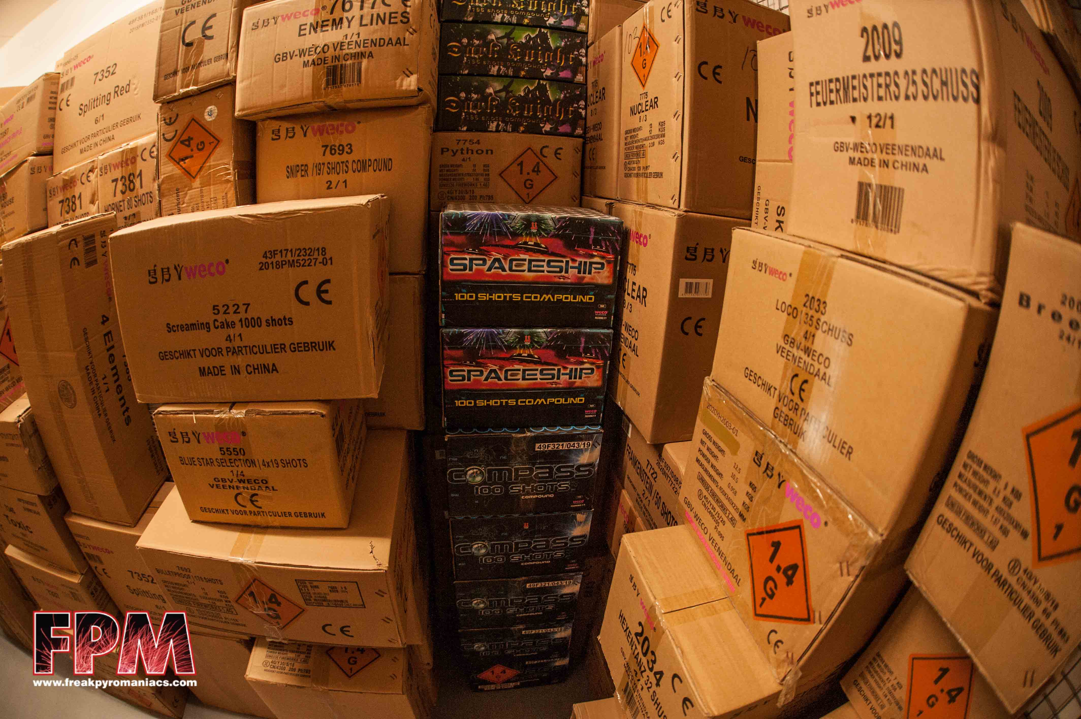 Winkelbezoek Quartel Vuurwerk