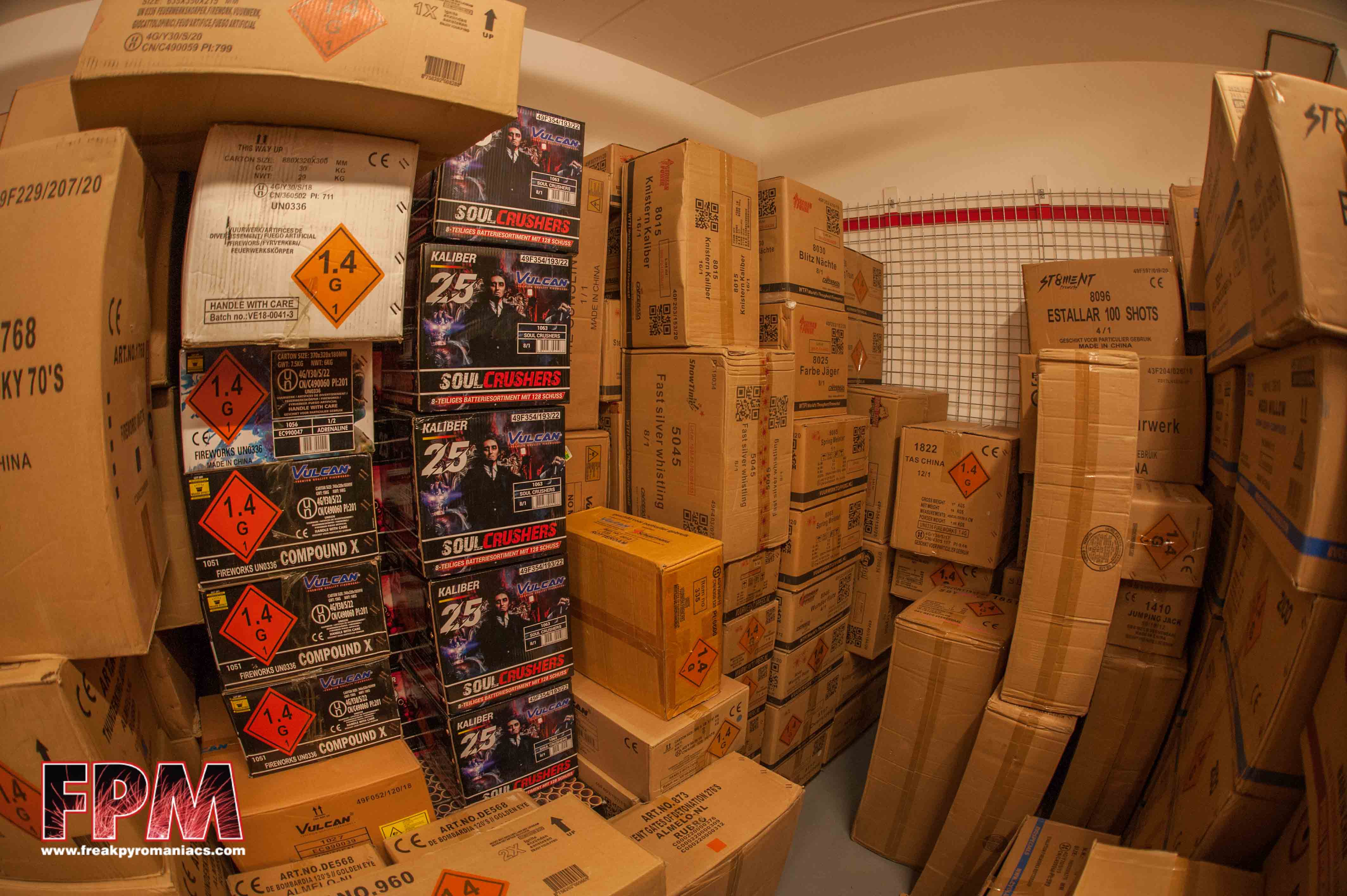 Winkelbezoek Quartel Vuurwerk