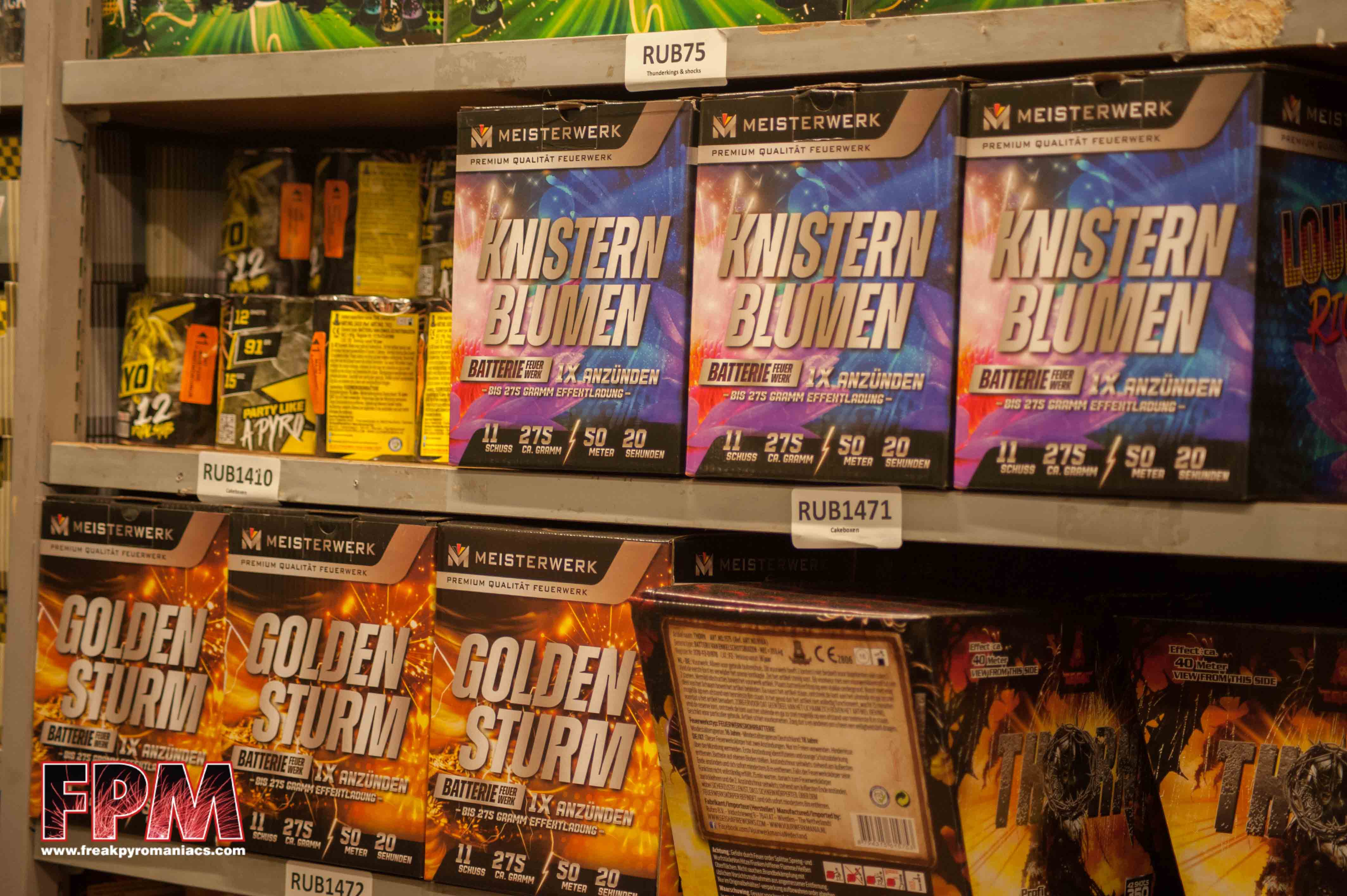 Winkelbezoek Quartel Vuurwerk