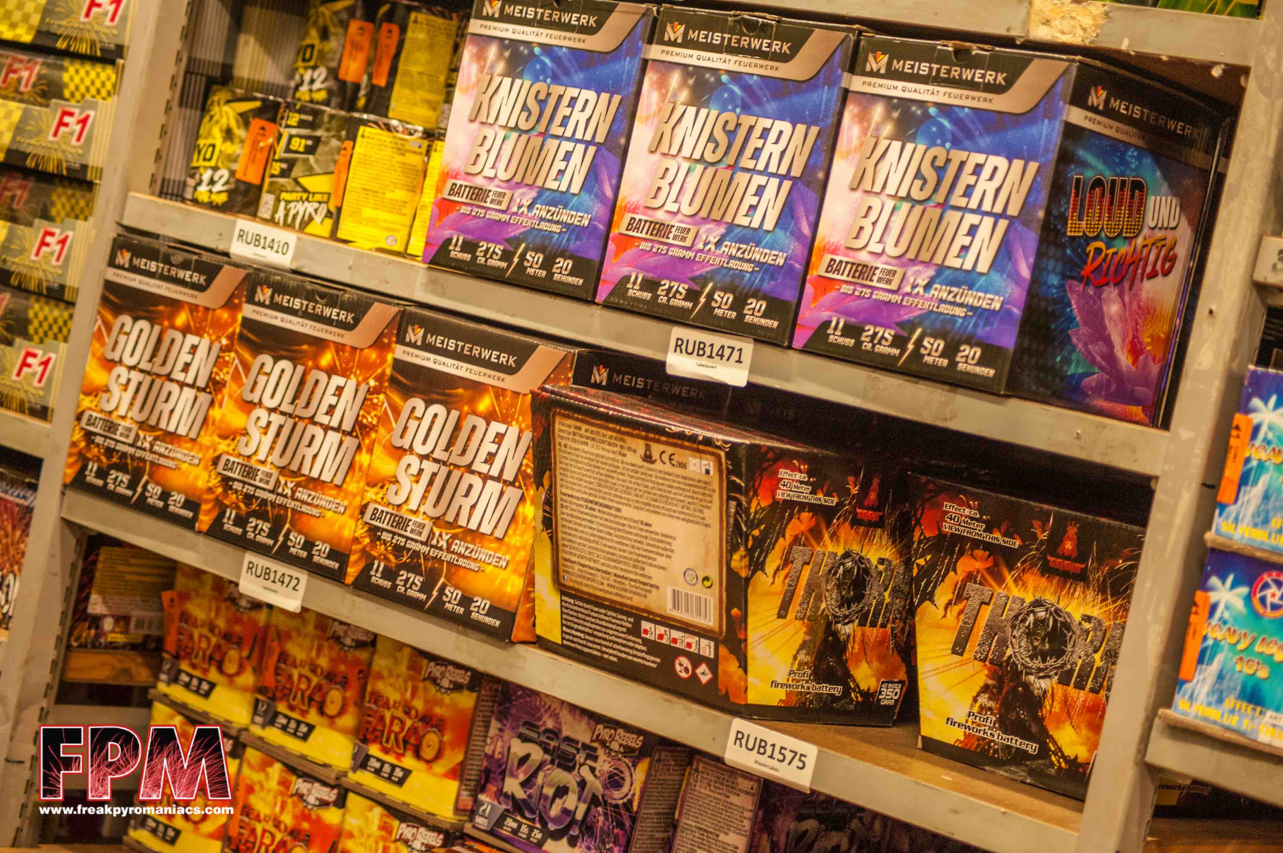 Winkelbezoek Quartel Vuurwerk