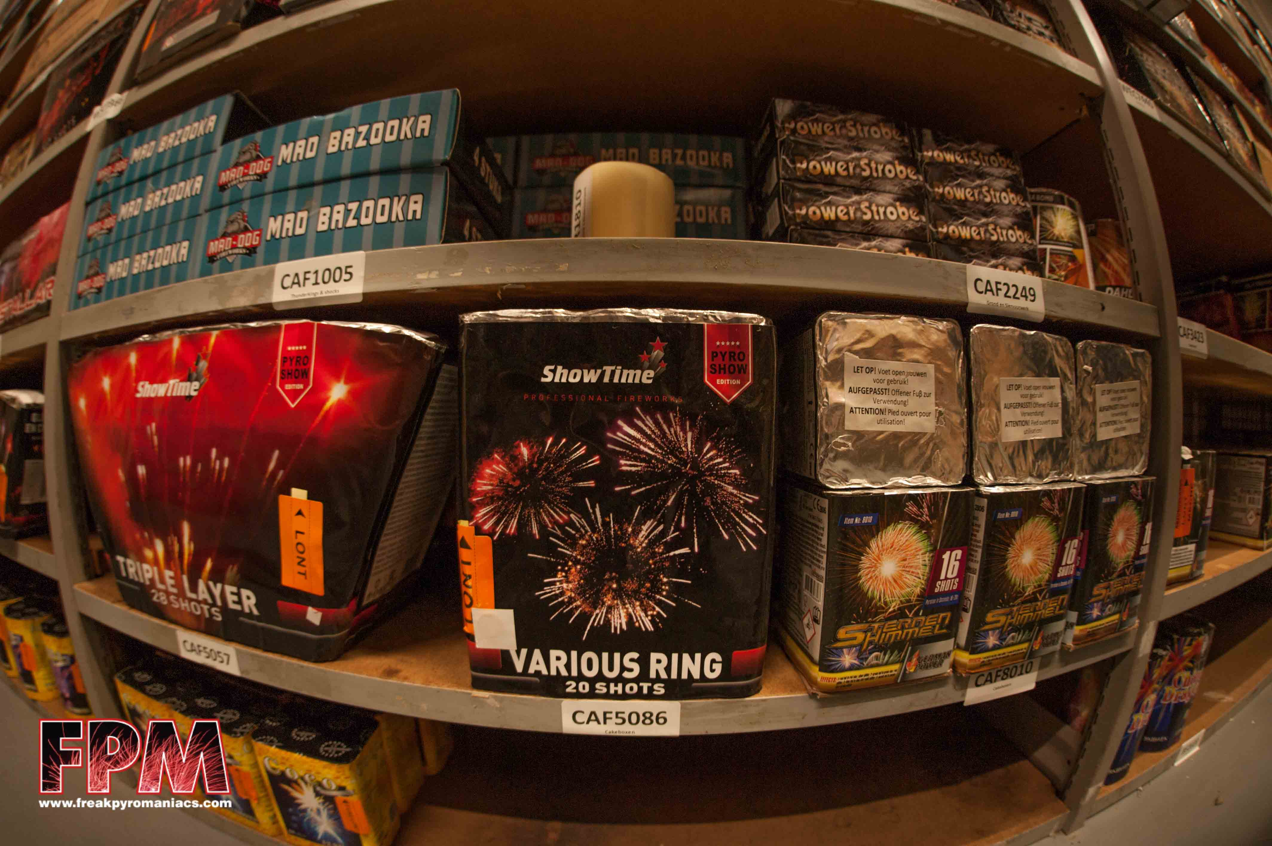 Winkelbezoek Quartel Vuurwerk