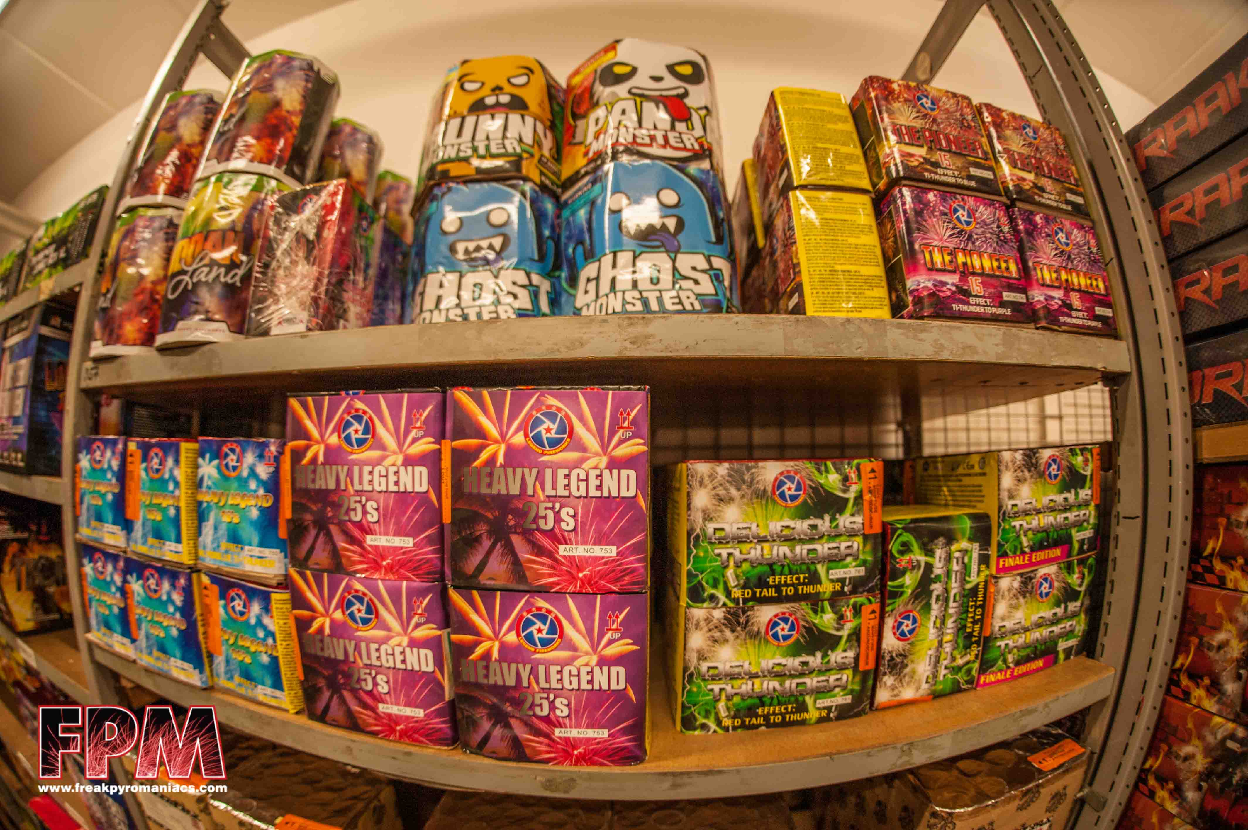 Winkelbezoek Quartel Vuurwerk